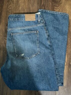 Madewell women Medium Blue Relaxed Jeans 29